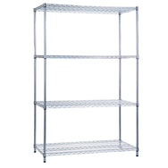 Shelving Unit 18 x 36 x 72, With Wire Shelves (w/o Casters)