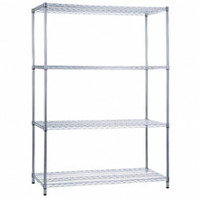 Shelving Unit 48 x 18 x 62 Wire Shelves (w/o Casters)
